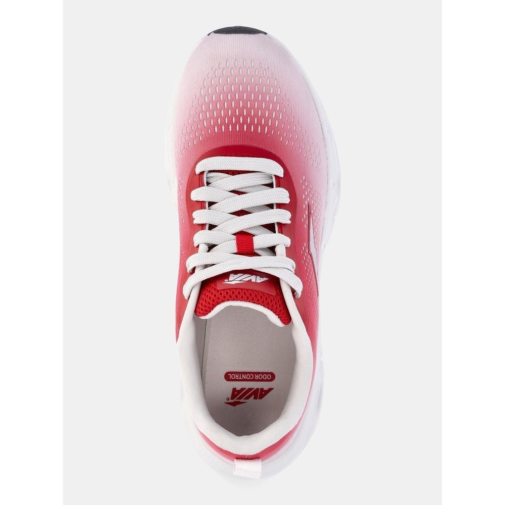 Avia Jumbo Lite Run Red Pink Gradient Athletic Sneakers Womens Size 8 BRAND NEW - Picture 3 of 5